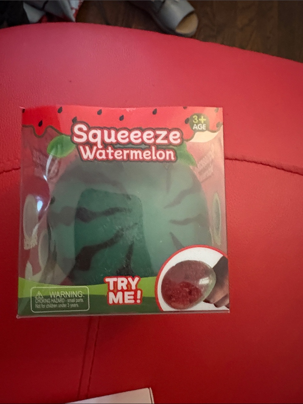 Squeeze Watermelon Squishy Toy